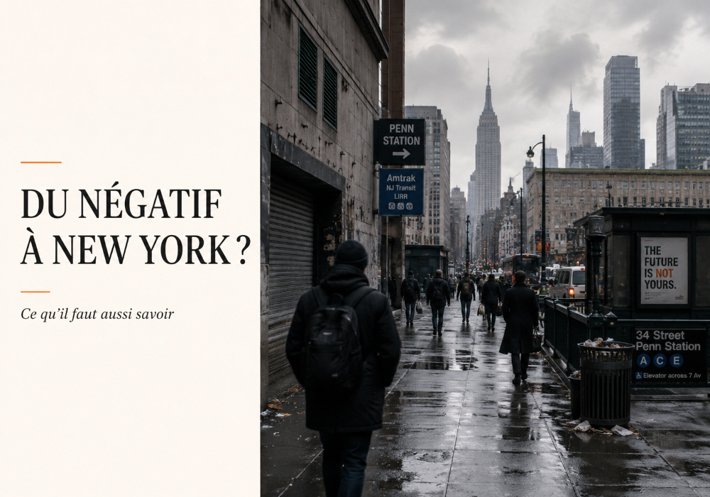 Négatif à New York Négatif à New York