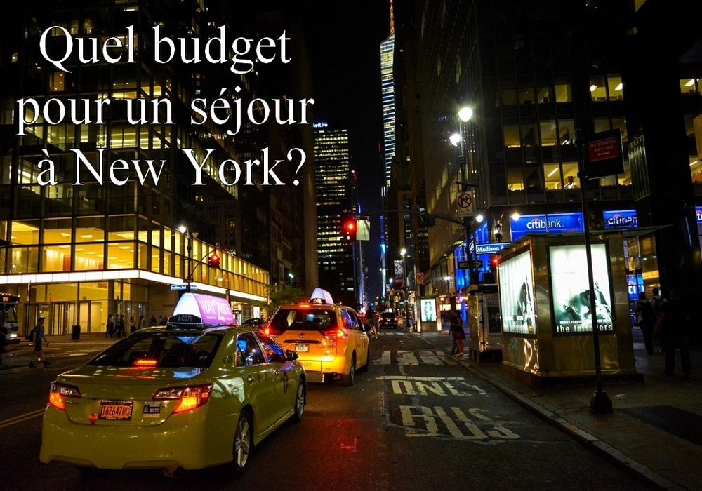 budget séjour new york