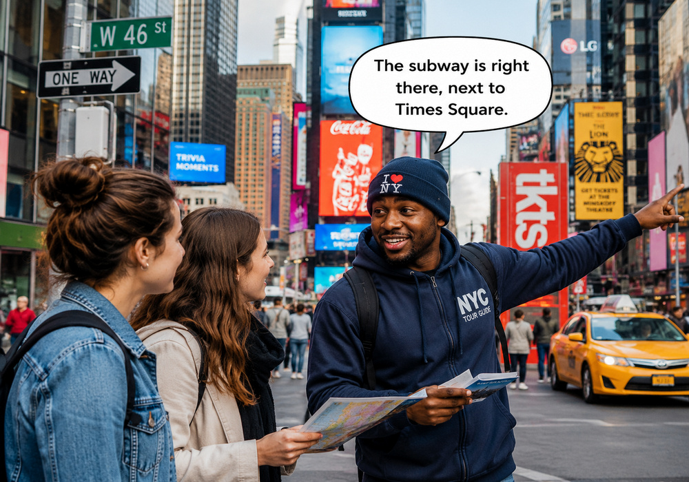 parler français à New York