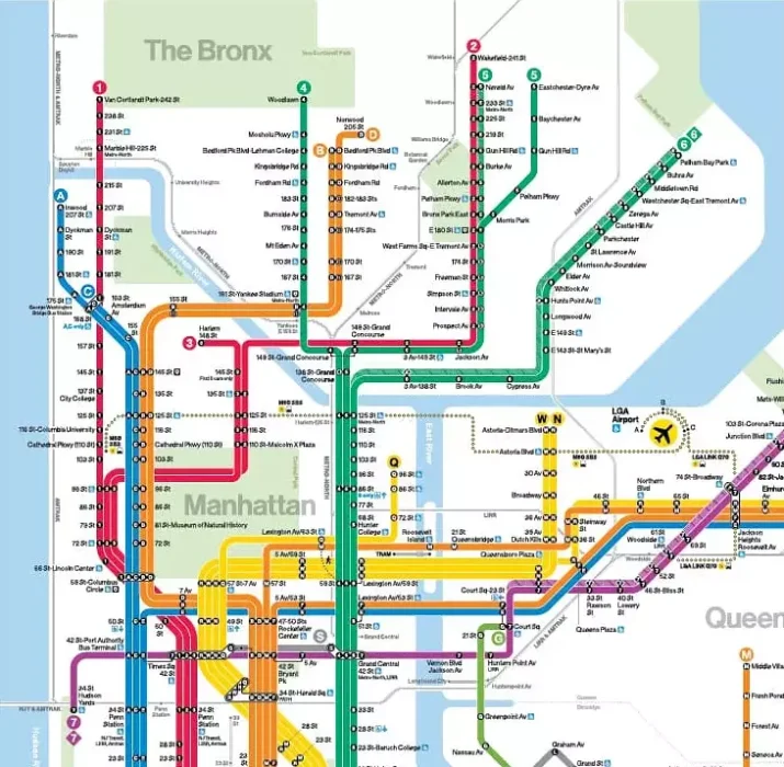 MTA Subway and Bus Maps.png.jpg Plan métro New York
