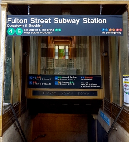 entréé subway nyts Comment prendre le métro à New York