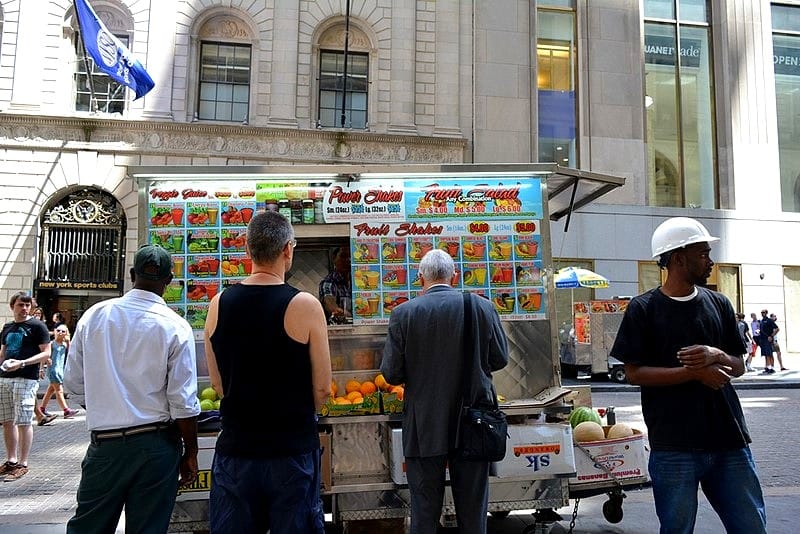 food truck legume newyorktoutsimplement Le food truck : la street food des new-yorkais.