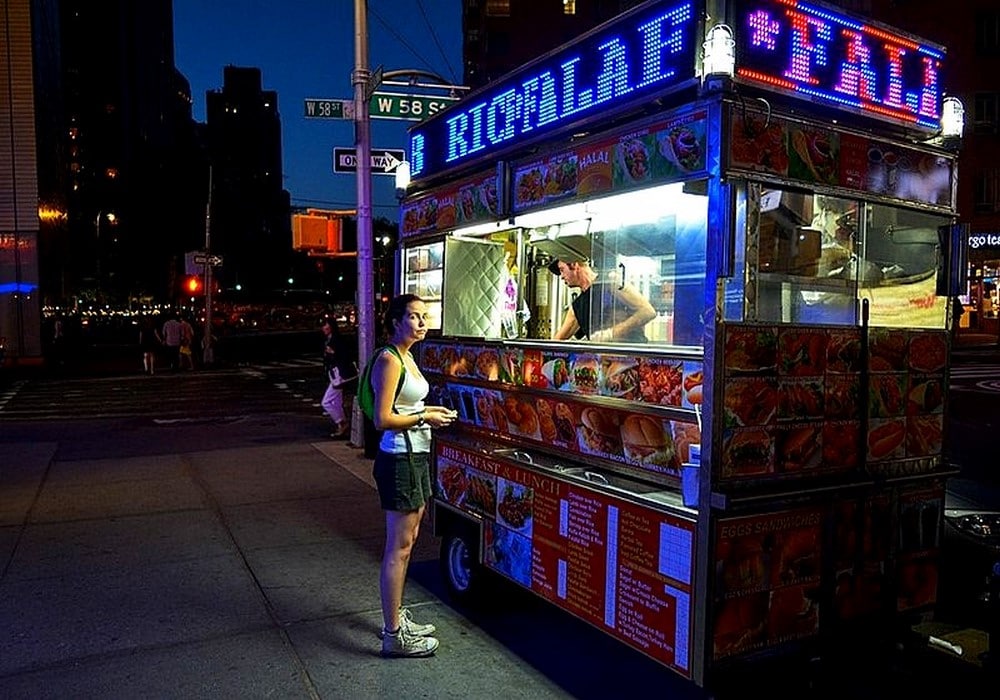 Le food truck : la street food des new-yorkais.