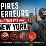 erreurs à éviter à New York
