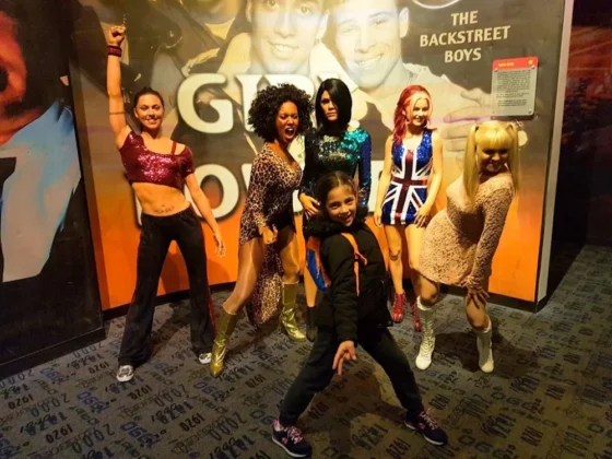 Madame Tussauds avec des enfants