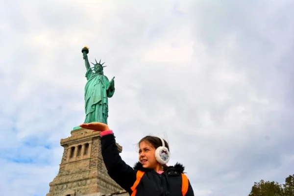 Visiter la statue de la Liberté avec des enfants