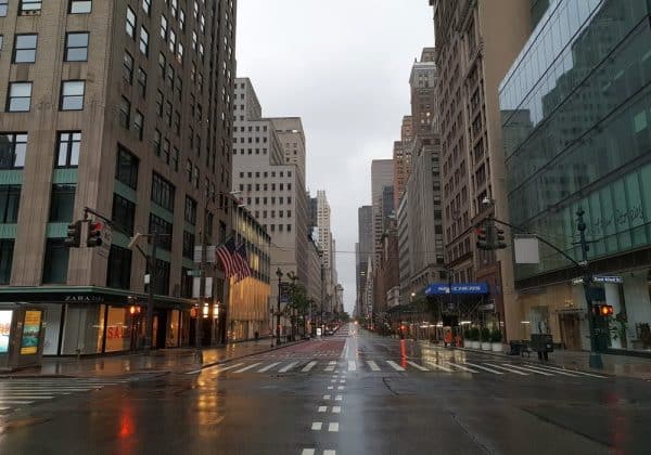 pluie street new york