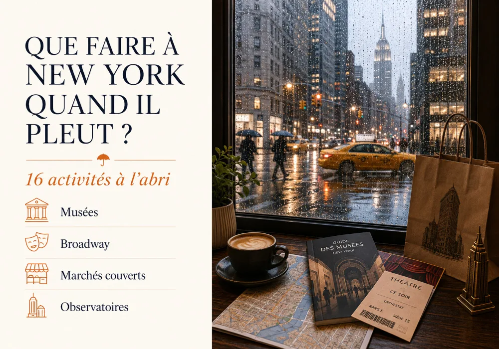 que faire à New York quand il pleut 