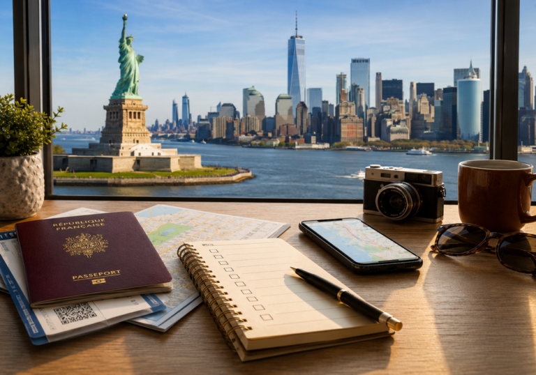 Voyage réussi à New York