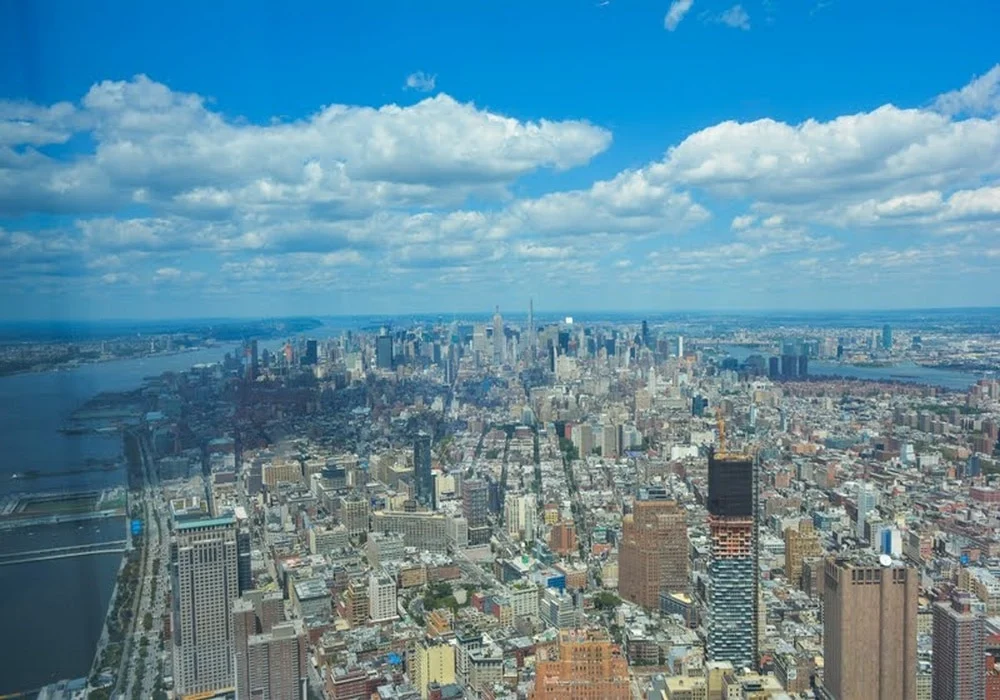 vue owo 1 nyts interieur Panorama de One World Observatory