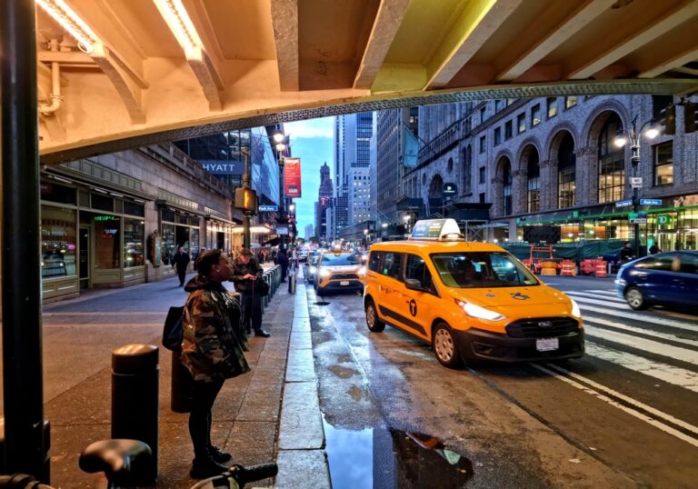Faux taxi à New York