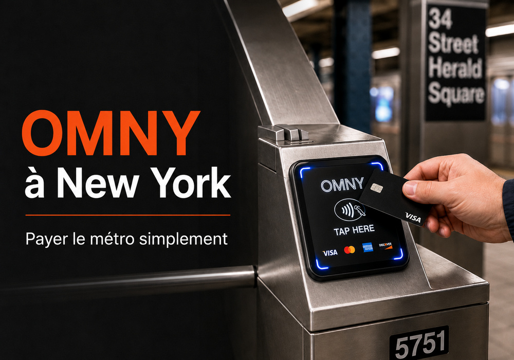 OMNY a New York OMNY à New York