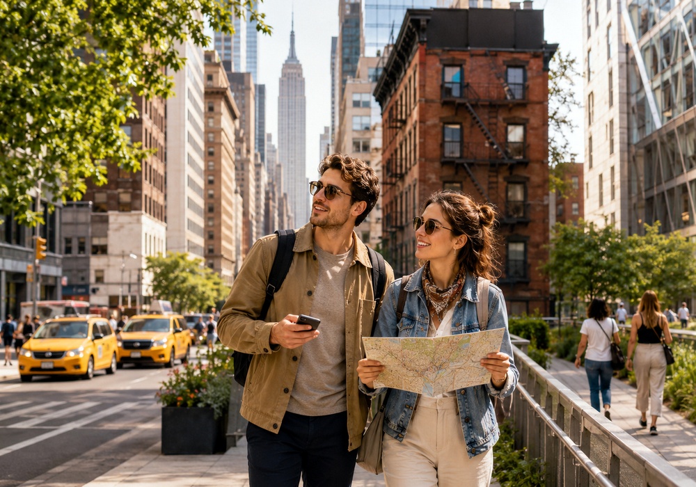 Itineraires a pied Manhattan Itinéraires à pied Manhattan