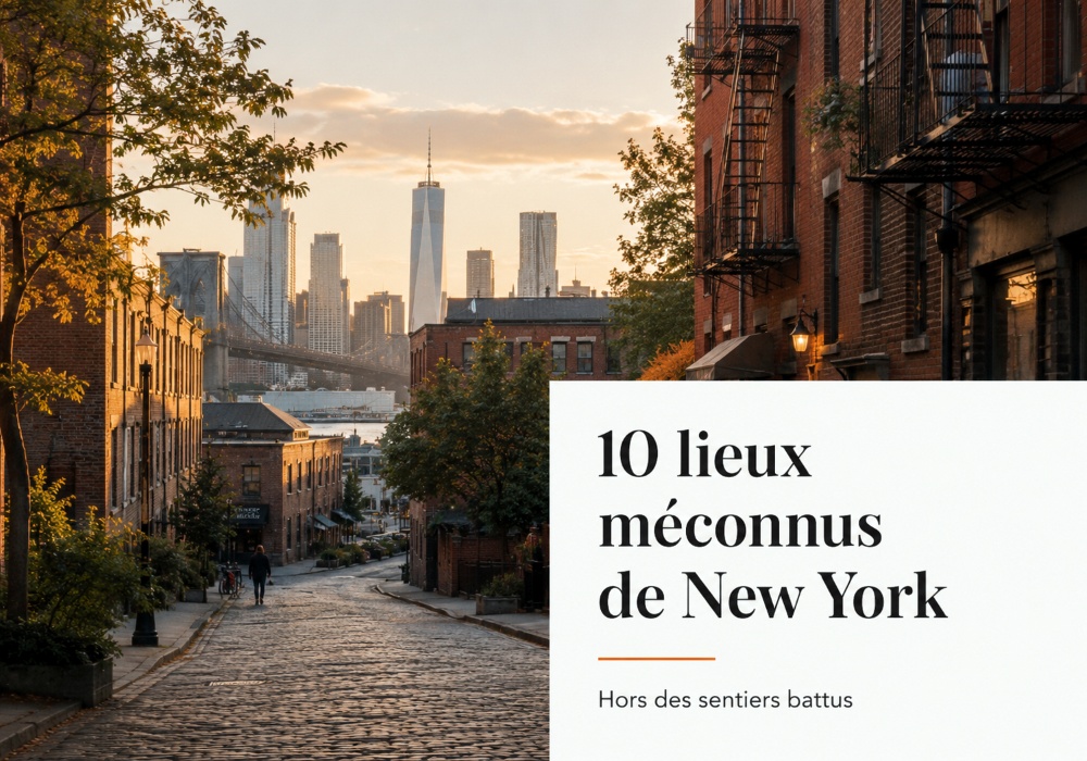10 lieux méconnus de New York