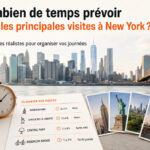 Combien de temps prévoir pour les principales visites à New York ? Combien de temps prévoir pour les visites à New York