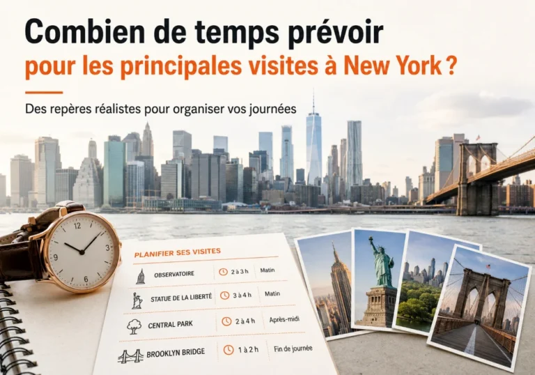 Combien de temps prévoir pour les visites à New York
