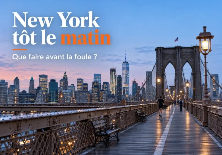 New York tôt le matin : que faire avant la foule ?
