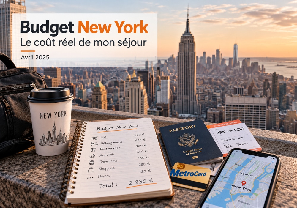 Budget New York le coût réel de mon séjour en avril 2025